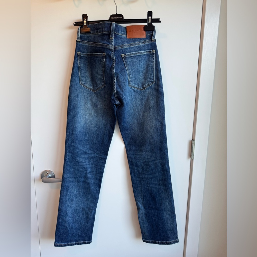 Lucky Brand - Zoe High Rise Straight Jeans